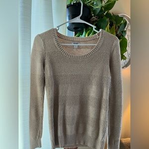 OLD NAVY — Small Knitted Tan Sweater